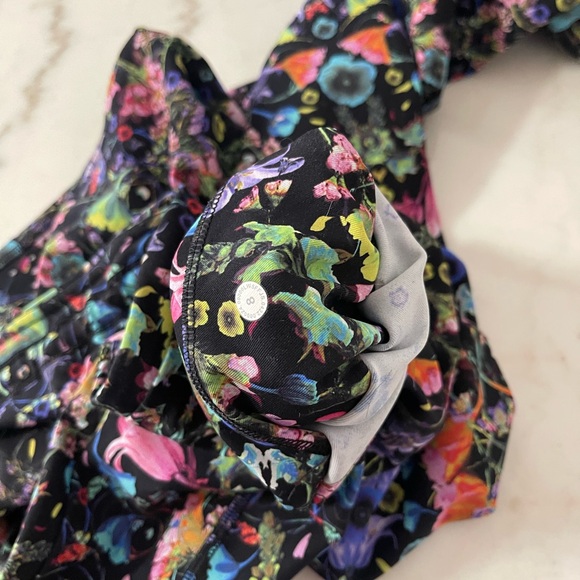 Lululemon Swift Speed High - Rise Tight 28" Flowerscope black Multi -Size 8 - Picture 14 of 16